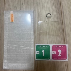 iPhone13mini 保護フィルム ストラップホルダー 