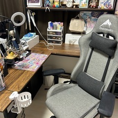 パソコンデスク ゲーミングチェア セット