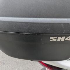バイク用リアボックス　SHAD40 難ありの画像