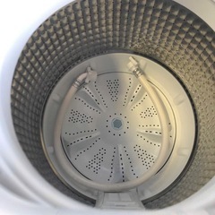 NO B256🌈福岡市内配送設置無料✨🌈全自動洗濯機 ホワイト JW-U45B(W) [洗濯4.5kg /簡易乾燥(送風機能) /上開き] 2024年の画像