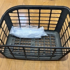 自転車の後ろかごの画像