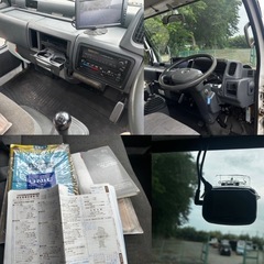2万km台/日産アトラス 1.5tクレーン車/普通免許で乗れる！/点検ノート有/の画像