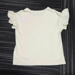 120cm ピンク色のうさぎ　半袖Tシャツ 西松屋の画像