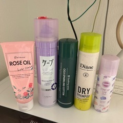 ヘアクリームや日焼け止めなど