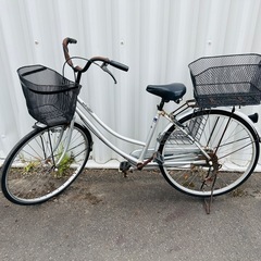 ママチャリ　26インチ　自転車