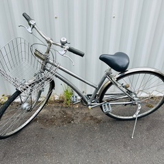 シティサイクル　27インチ　3段階切替　自転車