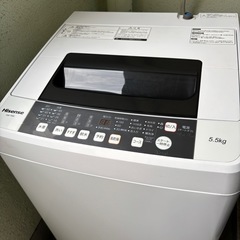 洗濯機_ハイセンスの画像