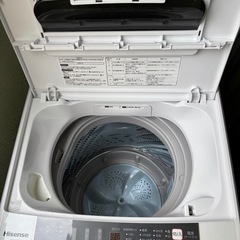 洗濯機_ハイセンスの画像