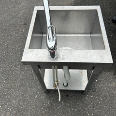 決まりました　一槽シンク　 ステンレス　業務用の画像