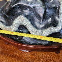 蛇石 約25cm 縁起物 蛇石 約25cm 縁起物