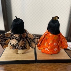 京人形箱付きの画像