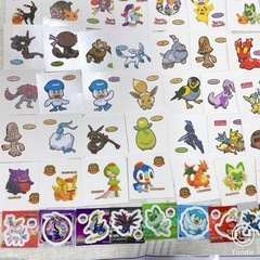 ポケモンパンシール120枚くらいと他ポケモンシールの画像