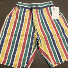 【新品未使用】キッズ　ハーフパンツ　100
