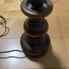 木製ランプ土台の画像