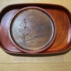 木製 お盆セット