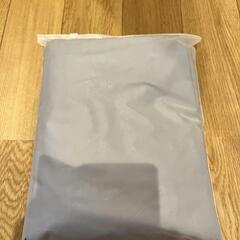 掛け布団カバー シングル グレー ピーチスキン加工 ふとんカバーの画像