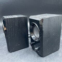サンワサプライ USBスピーカー 木製キャビネット ブラック MM-SPU7BKの画像