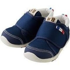 【新品未使用】ホットビスケッツ　ベビーシューズ　13cm ミキハウス