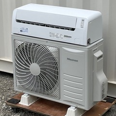 高圧洗浄済み ! ! ◇ハイセンス エアコン 14畳用 2023年 内部クリーン 解凍洗浄　単相200V HA-S40F2E3取付け可！保証付き ! !の画像