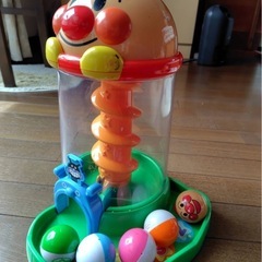 【アンパンマン　にぎって！おとして！くるコロタワー】 の画像