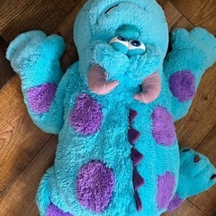ディズニー  ピクサー サリー モンスターズインク ぬいぐるみ💙大きめの画像