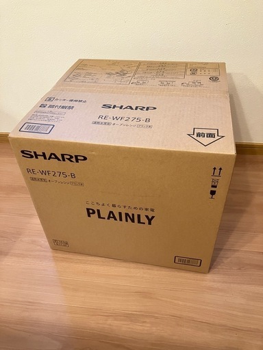 家電 SHARP PLAINLY RE-WF275-B