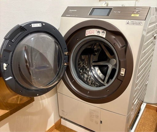 【引き取り限定】2019年製Panasonicドラム式洗濯乾燥機　タッチパネルNA-VX9900