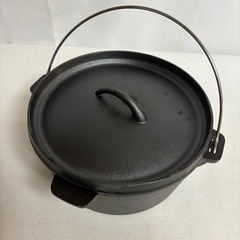 ダッチオーブン 24cm キャンプ用 鍋 ナフコ KN-10503 の画像