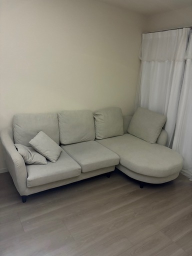 3人掛けL字ソファ