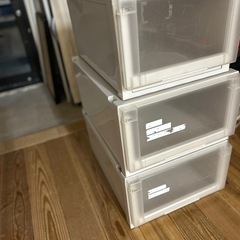 【お譲り先決定】Fits収納ケース