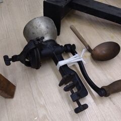 骨董品　古民具　コーヒーミル　？　台所　海外？　