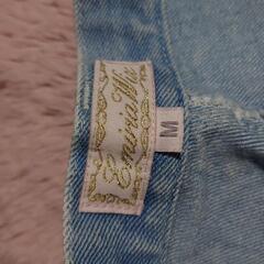 EmiriaWiz ビジュー ショートパンツ Mサイズ デニムの画像