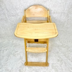 KATOJI カトージ　ベビーチェア　ハイチェア　木製　折り畳み式の画像