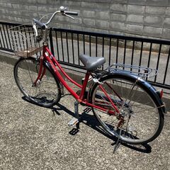 【取引中につき募集停止】シティサイクル26インチ｜変速なし｜フリ...