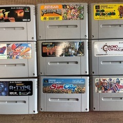 スーパーファミコンまとめ売りの画像