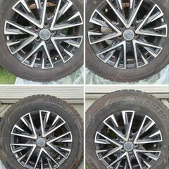 ホイール付きスタッドレス４本セット−１９５/６５　R15