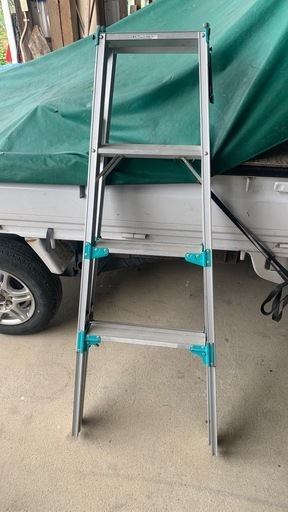 ハセガワ②伸縮脚立(中古品)値引き