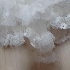 新品白ロングレーススカート、札幌です❕取りに来れる方に！の画像