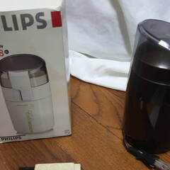 PHILIPS フィリップス 電動 コーヒミル COFFEE MILL HL3258 動作確認済みの画像