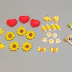 ネイルパーツ【夏 ポップ系セット🌻🐤🧀】