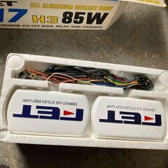 希少 当時物 箱付き FET M7 フォグ ランプ スポット 補助灯 角形 ハーネス付 AE86 S13 14 左右セット シルビア レビンの画像