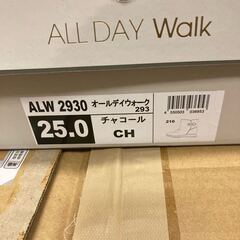 新品 未使用 ALL DAY Walk オール デイ ウォーク アキレス 靴 ショート ブーツ チャコール 吸湿 発熱 抗菌 防臭 25.0cm 293の画像