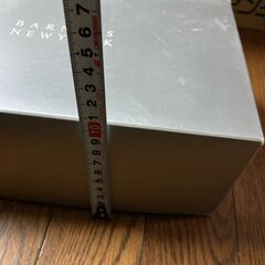 BARNEYS newyork シャンパン　グラス　ペア セット クリスタル 食器 シャンパングラス 箱痛みの画像