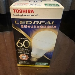 【新品未開封品】TOSHIBA東芝 ＬＥＤ電球 ６０Ｗ形