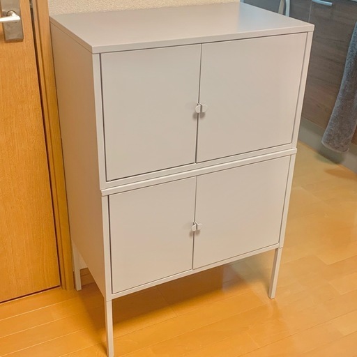 IKEA イケア LIXHULT リックスフルト キャビネット2台セット匿名発送 IKEA イケア LIXHULT リックスフルト キャビネット2台セット匿名発送