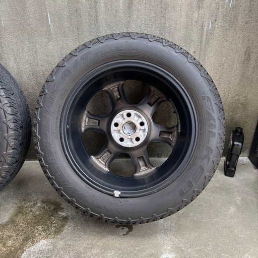 RAV4 オフパケ 純正タイヤホイール4本(ナット付)