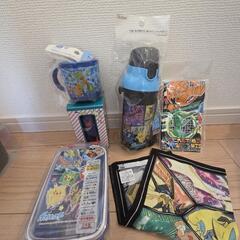 ポケモンお弁当箱、水筒、コップ巾着などセット更にオマケ付
