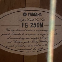 YAMAHA  FG-250M 中古