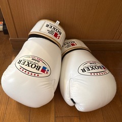 boxingグローブ 12oz　試し打ち程度