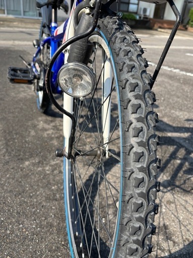 美品子供用自転車24インチ6段変速